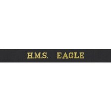 HMS Eagle Woven Royal Navy Cap