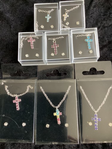 Necklace earings set - necklace, &