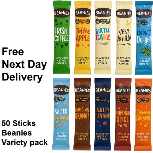 Beanies sachets sticks - 50, sachets/sticks