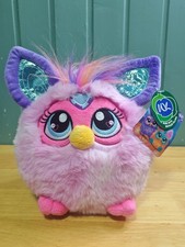 New Official Furby Soft Toy 7" Pink Fluffy Plush 18 cm - Tagged