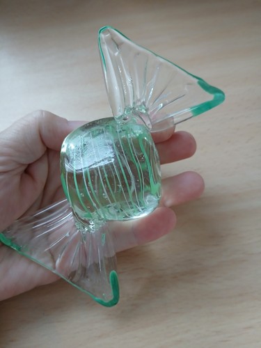 Vintage hand blown - hand, murano