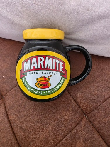 Marmite jar mug - rare, shape