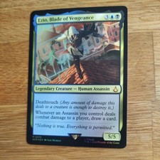 Ezio, Blade of Vengeance Assassin's Creed MTG Magic the Gathering Foil