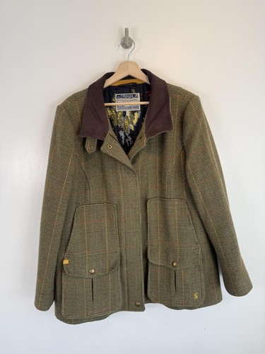 Joules tweed jacket - tweed, size