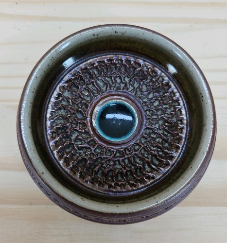 Studio pottery trinket dish - studio,