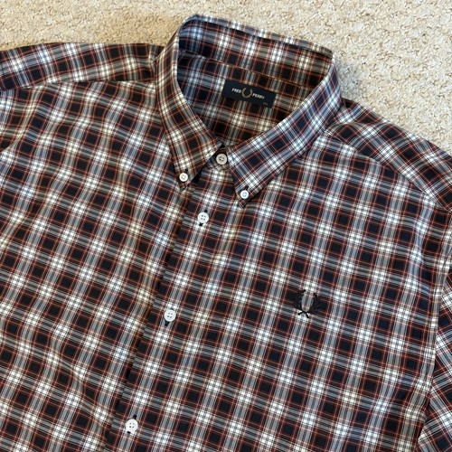 Fred perry long sleeve check - long,