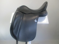 Bates Wide Dressage Saddle 17"