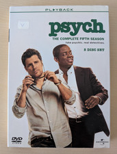 Psych Complete Season 5 Series Five UK PAL Region 2 DVD 5 Disc Brand New Sealed