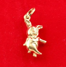 NEW 9ct Yellow Gold 3D Dancing