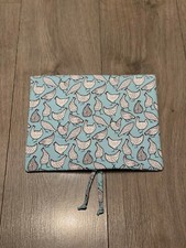 Pair of 212S Rayburn  Hob Lid Mat Pad Hob Cover Blue Duck Egg Black Hens Chicken