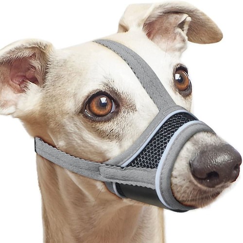 Soft fabric dog muzzle - soft,