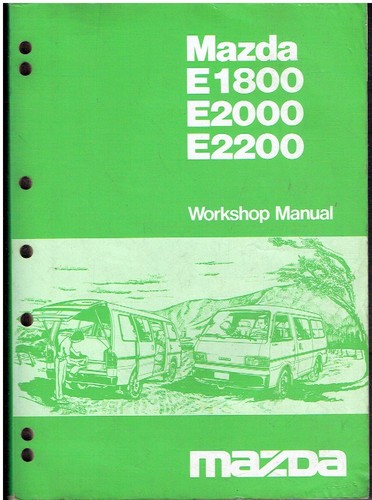Mazda e1800 e2000 e2200 - e2200, (mk3)