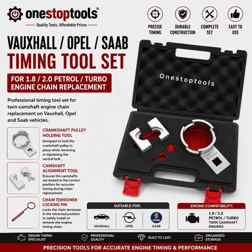Engine timing tool set for - timing, gm