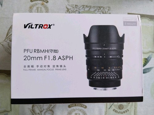 Viltrox 20mm full - 20mm, f1.8