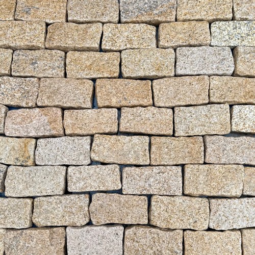 Gold tumbled granite - tumbled,