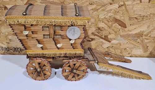Matchstick wagon gypsy cart - matchstick,
