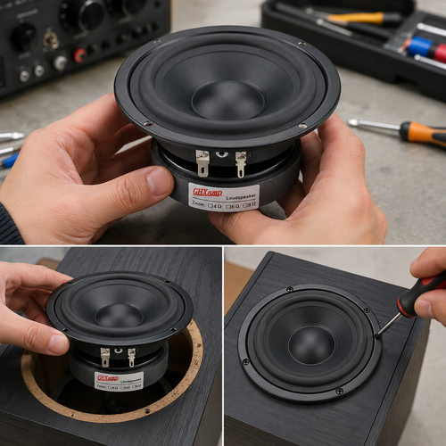Inch 115mm midrange speaker - inch,