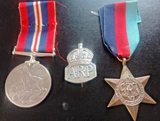 2 ORIGINAL MEDALS & a Silver
