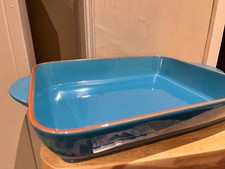 Large Rectangular Teal Blue &