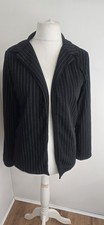 Boohoo Black Pinstripe