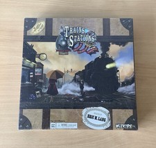 Trains and Stations Board Game Eric M.Lang Wizkids 2013 New & Sealed