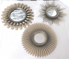 Starburst Gold-Tone Mirror