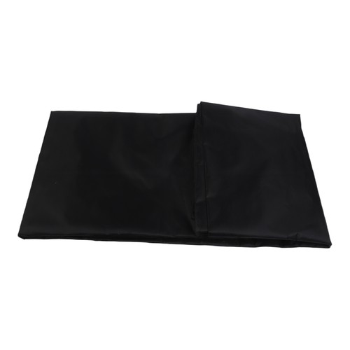 Black rear door - curtain, for