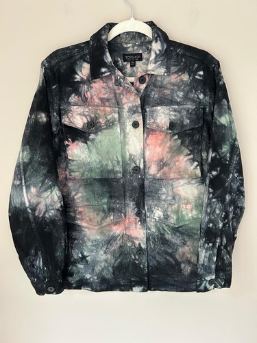 Topshop womens tie dye - dye, denim