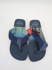 HAVAIANAS Mens Urban Print Summer Flip Flops - SIZE 43-44 / UK 9/10