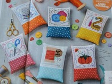 Stitching Themed Pin Pillows /