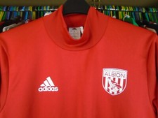 WEST BROM ALBION 2017 adidas FOOTBALL SOCCER TRAINING SHIRT JERSEY MEDIUM