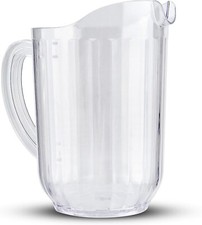 Pitcher Clear Plastic Reusable