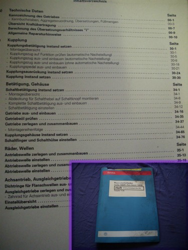 Vag repair guide caddy - vag_vw_repair, guide_caddy_polo