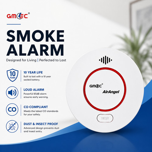 Gmec airangel smoke alarm - gmec,