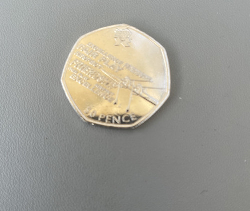 2011 qeii london olympics 50p - olympics,