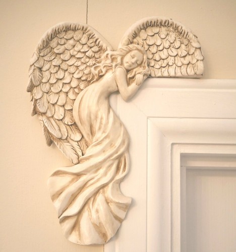 Distressed angel door - distressed,