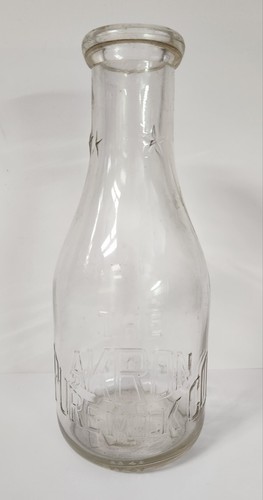 Akron pure milk quart - co.,