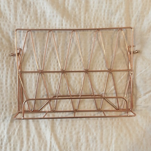 Rose gold menu cook book