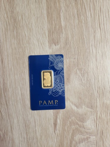 Pamp gram gold bar - 10, minted