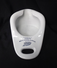 Vintage Boots Ideal Bed And Douche Slipper Chamber Pot Pan Chemists White 16.5"