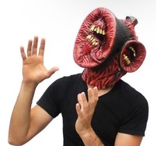 Mexican Siren head Creepypasta Latex Mask Halloween Costume Handmade In Mexico