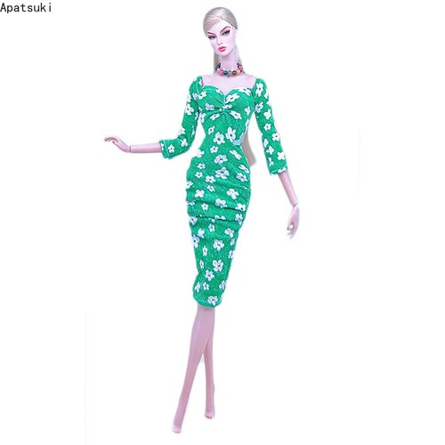 Green white flower handmade - flower,