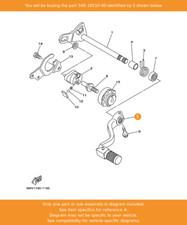 YAMAHA Shift Pedal Assy