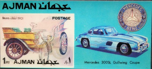 Ajman 1972 block 376 - 1972, 3d