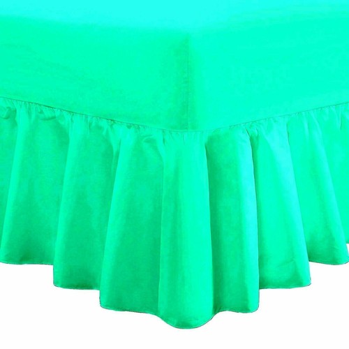 Valance fitted bed sheets - valance,