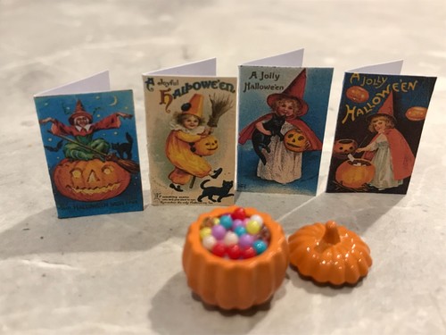 Dolls house pumpkins halloween - pumpkins,