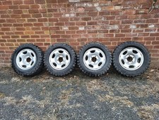 MK2 SUZUKI VITARA ALLOYS WITH OFF ROAD TYRES