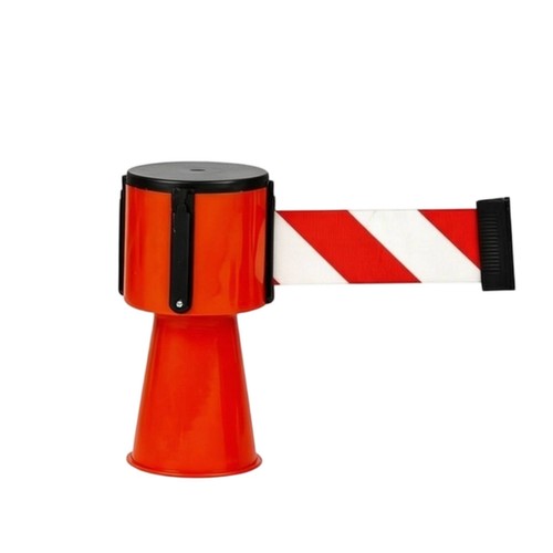 Retractable belt barrier - belt,