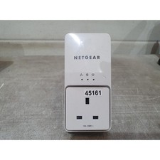 Netgear XAV2501 AV+ 200 Powerline Adapter White 250V 12Amp LED Indicator UK Plug