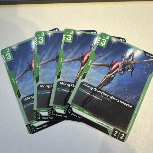 Gundam tcg st02 002 wing - st02-002,